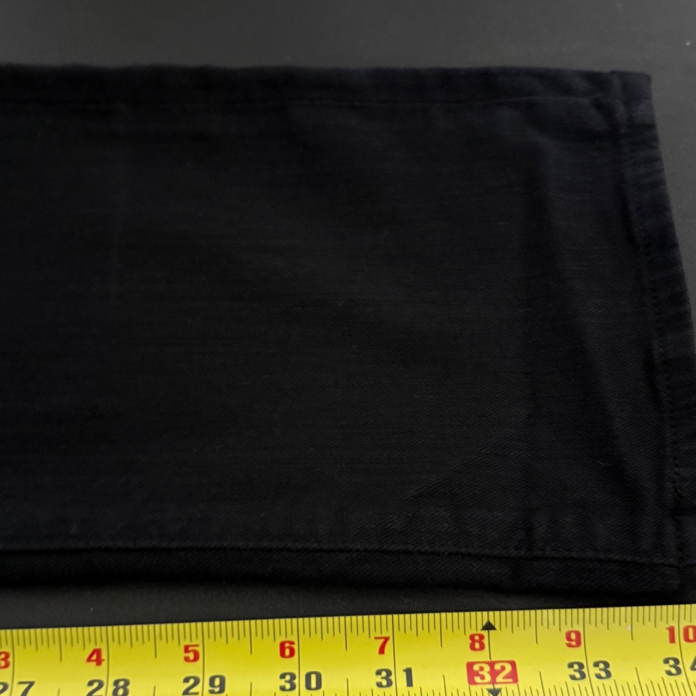 Denim & Supply Ralph Lauren Womens Black Straight Leg Jeans 26x34 Mid Rise - Picture 12 of 14